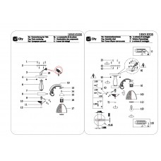 105010205 Ариадна 5*40W E27 220 V люстра