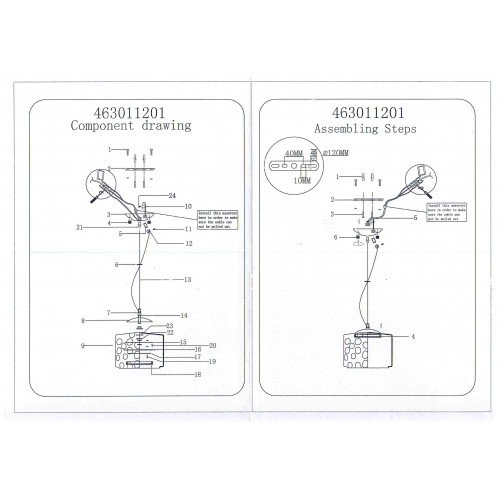 463011201 Клэр 1*15W LED 220 V люстра