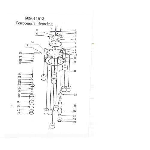 609011513 Фленсбург 13*5W LED 220 V люстра (пульт)