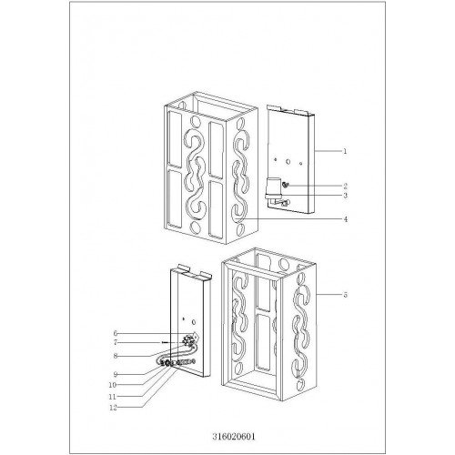 316020601 Уют 1*15W Е27 (энергосб) 220 V бра