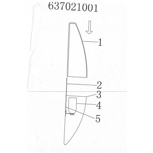 637021001 Круз 1*60W E14 220 V бра