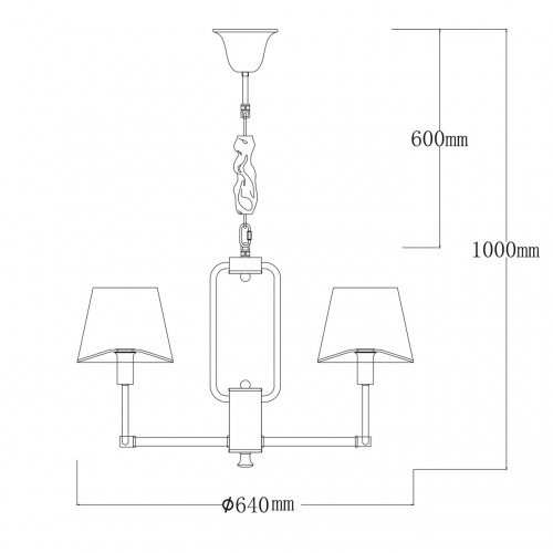 355014806 Люстра MW-Light София