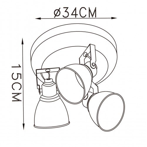 547020403 Спот De Markt Ринген