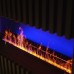 Паровой электрический очаг 3D FireLine 1000 с эффектом синего пламени + 1 прозрачное стекло