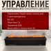 Паровой электрический очаг 3D FireLine 1000 + 1 прозрачное стекло