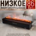 Паровой электрический очаг 3D FireLine 1000 + 1 прозрачное стекло