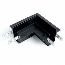 Соединитель угловой для низковольтного встраиваемого шинопровода, черный, LD2004 FERON 41980 Соединитель угловой для низковольтного встраиваемого шинопровода, черный, LD2004 FERON 41980