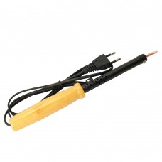 Паяльник с деревянной ручкой 40W, нихромовый нагреватель, долговечное жало, 230В, STEKKER  PLE110-40 49984 Паяльник с деревянной ручкой 40W, нихромовый нагреватель, долговечное жало, 230В, STEKKER  PLE110-40 49984