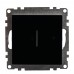 Выключатель 1-клавишный сенсорный (механизм) 250В, 2,5А, серия Катрин, черный STEKKER 50272