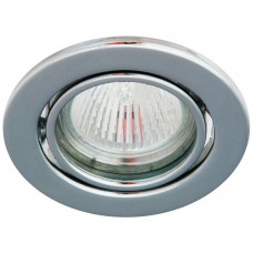 Светильник встраиваемый Feron DL11 потолочный MR16 G5.3 хром 15118 Светильник встраиваемый Feron DL11 потолочный MR16 G5.3 хром 15118