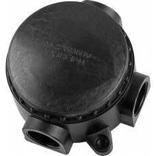 Монтажная разветвительная коробка КЭМ 1-10-3М , 380V, 90х44х102, черный Монтажная разветвительная коробка КЭМ 1-10-3М , 380V, 90х44х102, черный