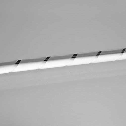 Лента спиральная монтажная STEKKER, диаметр пучка 9-65 мм,10 м/упак, белый, SWB-12