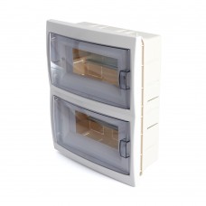 Бокс встраиваемый STEKKER EBX50-2/16-20 16 модулей, пластик, серия Standart 39654 Бокс встраиваемый STEKKER EBX50-2/16-20 16 модулей, пластик, серия Standart 39654