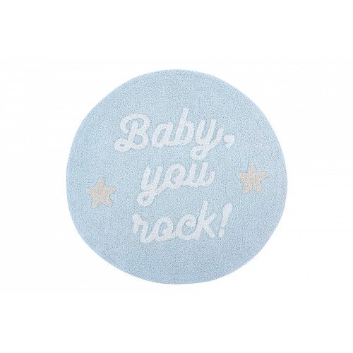 Ковер Lorena Canals с надписью Baby, you rock! 120D