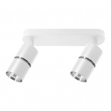 Светильник Feron  ML1862 ZEN настенно-потолочный под лампу GU10, белый, хром 48644 Светильник Feron  ML1862 ZEN настенно-потолочный под лампу GU10, белый, хром 48644