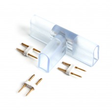 Соединитель Т-образный для светодиодной ленты 220V LS720, LD512. Упаковка (5 шт) FERON 48207 Соединитель Т-образный для светодиодной ленты 220V LS720, LD512. Упаковка (5 шт) FERON 48207