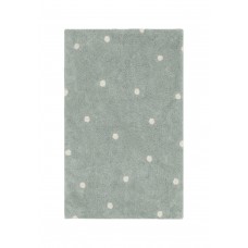 Ковер Горошек синий шалфей 100*150 Ковер Горошек синий шалфей 100*150