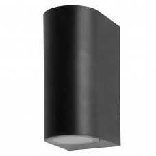 Светильник садово-парковый FeronONE DH015-P, на стену, 2*GU10 220-240V, черный пластик 51545