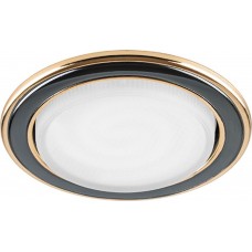 Светильник встраиваемый Feron DL53 потолочный GX53 двухцветный титан-золото Светильник встраиваемый Feron DL53 потолочный GX53 двухцветный титан-золото