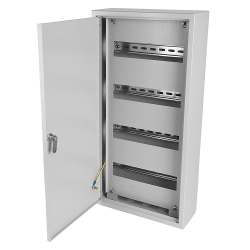 Шкаф навесной распределительный ЩРН-48 STEKKER EBX60-1/48-31 IP31, 48 модулей, сталь, серия ArcaMetal 50534 Шкаф навесной распределительный ЩРН-48 STEKKER EBX60-1/48-31 IP31, 48 модулей, сталь, серия ArcaMetal 50534