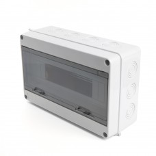 Бокс настенный STEKKER EBX50-1/15-65 15 модулей, пластик, IP65 39192 Бокс настенный STEKKER EBX50-1/15-65 15 модулей, пластик, IP65 39192