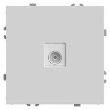 Розетка телевизионная 1-местная (механизм), STEKKER, 75 Ом, 5-862МГц, серия Эмили, RST00-5108-01, белый фарфор, soft touch 49875 Розетка телевизионная 1-местная (механизм), STEKKER, 75 Ом, 5-862МГц, серия Эмили, RST00-5108-01, белый фарфор, soft touch 49875