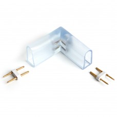 Соединитель угловой для светодиодной ленты 220V LS720, LD511. Упаковка (5 шт) FERON 48206 Соединитель угловой для светодиодной ленты 220V LS720, LD511. Упаковка (5 шт) FERON 48206