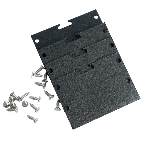 Заглушка без отверстия для профиля CAB257,  LD350 (комплект 4шт) FERON 52093 Заглушка без отверстия для профиля CAB257,  LD350 (комплект 4шт) FERON 52093