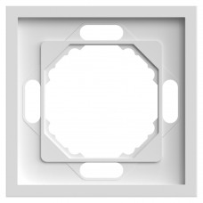 Рамка STEKKER, PFR00-5001-01 1-местная, серия Эмили, белый фарфор, soft touch 49884 Рамка STEKKER, PFR00-5001-01 1-местная, серия Эмили, белый фарфор, soft touch 49884