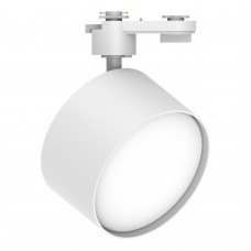 Светильник Feron AL166 трековый однофазный на шинопровод под лампу GX70, белый 48544 Светильник Feron AL166 трековый однофазный на шинопровод под лампу GX70, белый 48544