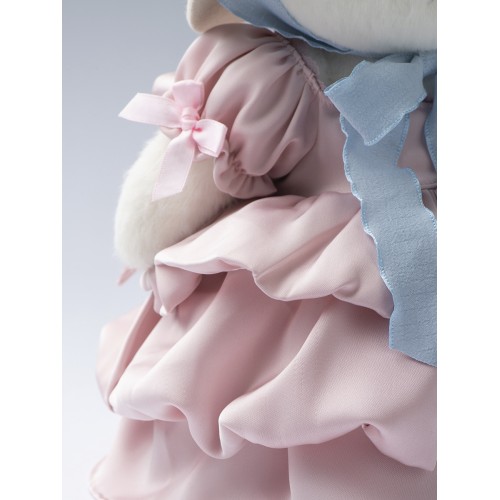 Авторская мягкая игрушка Lina Медведь белый Сладкая парочка в платье M (±30 см) Авторская мягкая игрушка Lina Медведь белый Сладкая парочка в платье M (±30 см)