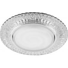 Светильник встраиваемый с белой LED подсветкой Feron CD4022 потолочный GX53 без лампы прозрачный 29475 Светильник встраиваемый с белой LED подсветкой Feron CD4022 потолочный GX53 без лампы прозрачный 29475