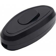 Выключатель на шнур STEKKER GLS10-01-20  250В, 10A, черный 39003 Выключатель на шнур STEKKER GLS10-01-20  250В, 10A, черный 39003