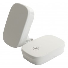 Звонок беспроводной (клавиша и база в розетку) радиочастотный 433MHz, белый, DB-380 FERON 48882