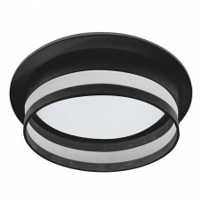 Светильник встраиваемый Feron DL702 LUNA потолочный GX70 черный круг 51098 Светильник встраиваемый Feron DL702 LUNA потолочный GX70 черный круг 51098