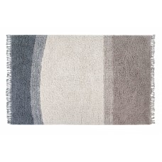 Шерстяной стираемый ковер Lorena Canals В синей дымке 200*140 Шерстяной стираемый ковер Lorena Canals В синей дымке 200*140