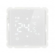 Терморегулятор Wi-Fi (механизм), STEKKER, 250В, 3500Вт, серия Катрин, GLS00-7119-01, белый 50374