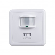 Датчик движения и освещенности 1200W 12m 140° белый, SEN1A/LX2000 FERON 22016