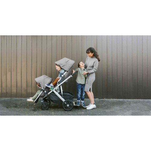 Коляска 2 в 1 UPPAbaby VISTA V2 JORDAN графитовый меланж