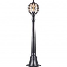 Светильник садово-парковый Feron PL3806 круглый, столб  60W 230V E27, черный 06347 Светильник садово-парковый Feron PL3806 круглый, столб  60W 230V E27, черный 06347