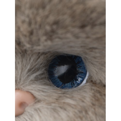 Авторская мягкая игрушка Lina Кошка Сиамская белая S (±20 см) Авторская мягкая игрушка Lina Кошка Сиамская белая S (±20 см)