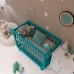 Кроватка для новорожденного Lilla - модель Aria Ocean Blue