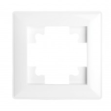 Рамка STEKKER, PFR00-7001-01 1-местная, пластик, серия Катрин, белый 39792 Рамка STEKKER, PFR00-7001-01 1-местная, пластик, серия Катрин, белый 39792