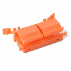 Монтажный держатель LD 500 для клемм серии LD222 на DIN-рейку STEKKER 49490 Монтажный держатель LD 500 для клемм серии LD222 на DIN-рейку STEKKER 49490