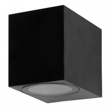 Светильник садово-парковый FeronONE DH050-P,на стену, GU10 220-240V, черный пластик 51544