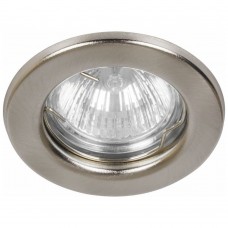 Светильник встраиваемый Feron DL10 потолочный MR16 G5.3 титан 15112 Светильник встраиваемый Feron DL10 потолочный MR16 G5.3 титан 15112