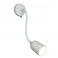 ML400 настенный под лампу с выключателем MR16/GU10, 35W,  белый FERON 48441 ML400 настенный под лампу с выключателем MR16/GU10, 35W,  белый FERON 48441