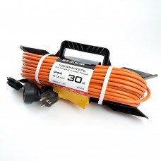 Удлинитель-шнур на рамке 1-местный с/з Stekker, HM05-01-30 (US1), 3*1,5мм2, 30м, 220В, 16А, Home, оранжевый 39633 Удлинитель-шнур на рамке 1-местный с/з Stekker, HM05-01-30 (US1), 3*1,5мм2, 30м, 220В, 16А, Home, оранжевый 39633