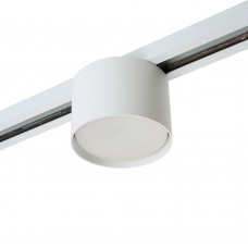 Светильник Feron AL134 трековый однофазный на шинопровод под лампу GX53, белый 51122 Светильник Feron AL134 трековый однофазный на шинопровод под лампу GX53, белый 51122