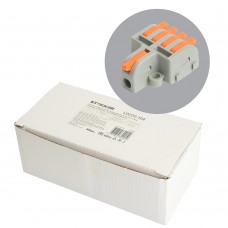 Клемма супер-компактная разветвительная 1 вход, 4 выхода, наборная STEKKER,LD220-104. Упаковка (50 шт) 49788 Клемма супер-компактная разветвительная 1 вход, 4 выхода, наборная STEKKER,LD220-104. Упаковка (50 шт) 49788